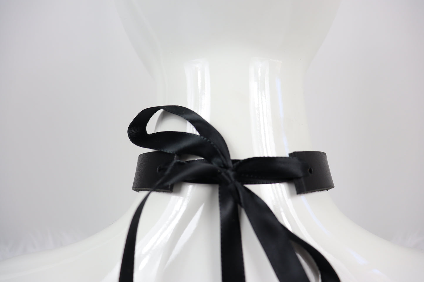 CHOKER - Ropes on Leather