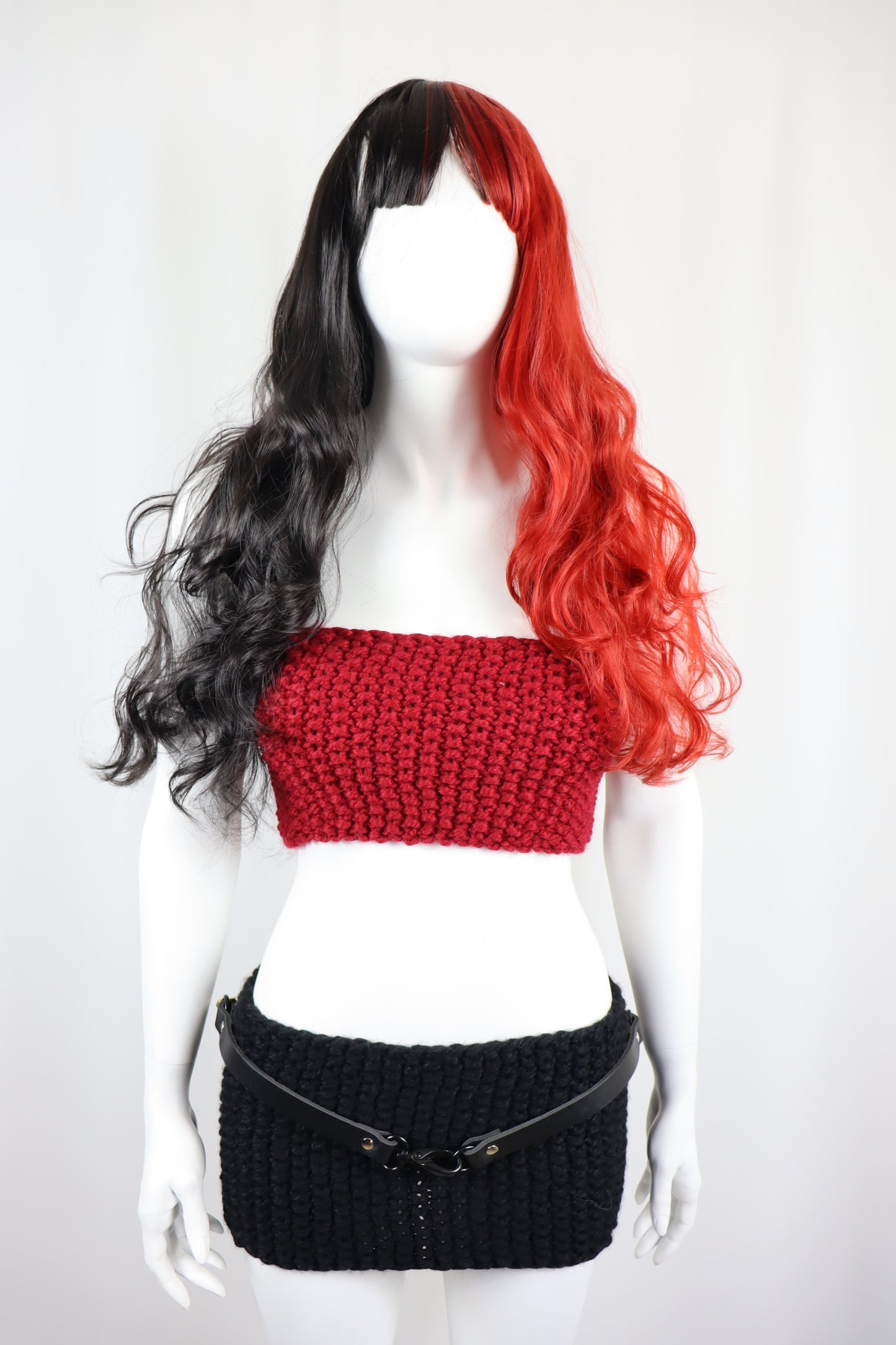 Seed stitch Top & Skirt