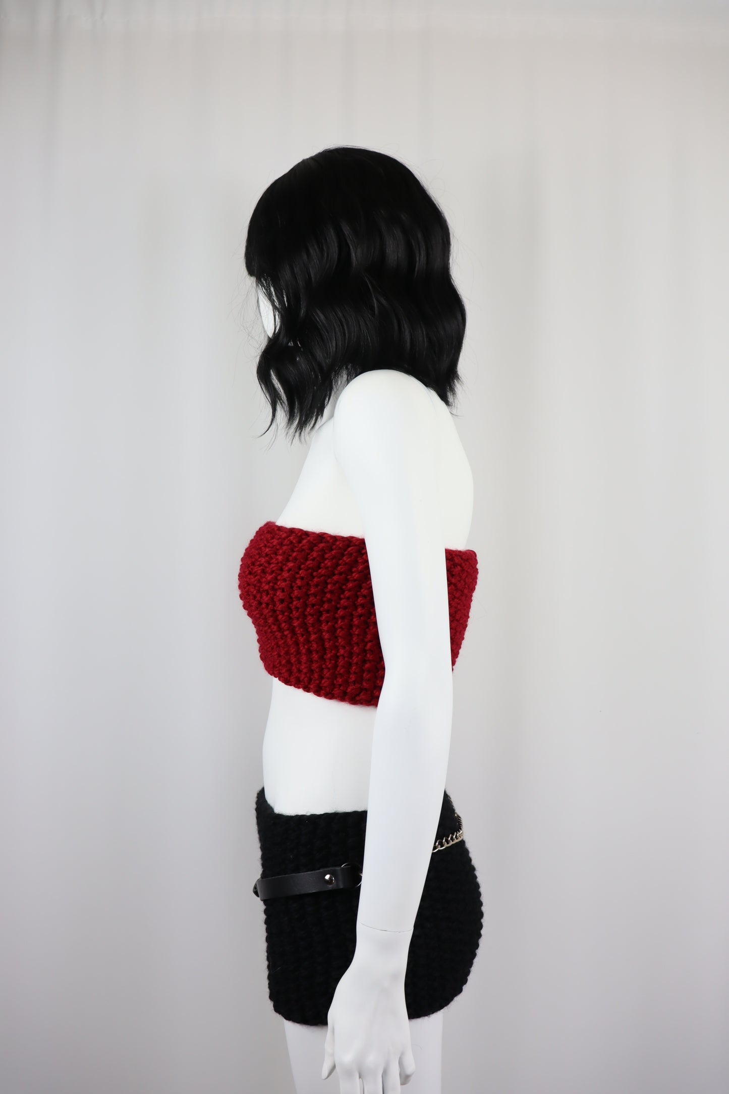 Seed stitch Top & Skirt