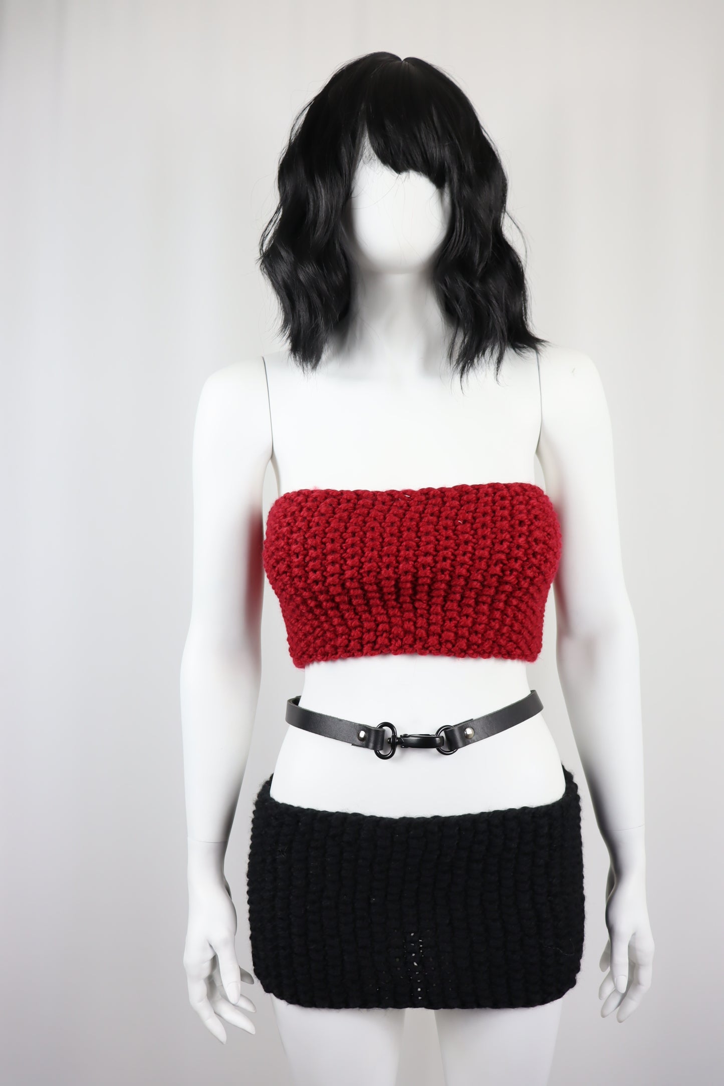 Seed stitch Top & Skirt