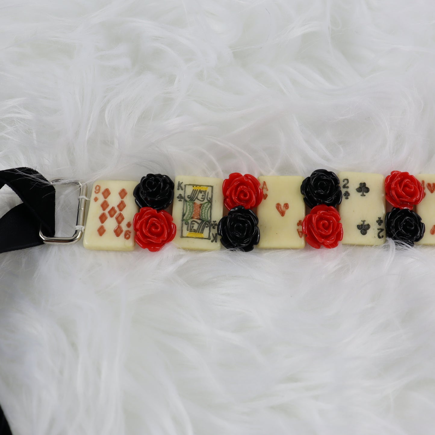 CHOKER - Roses & Cards