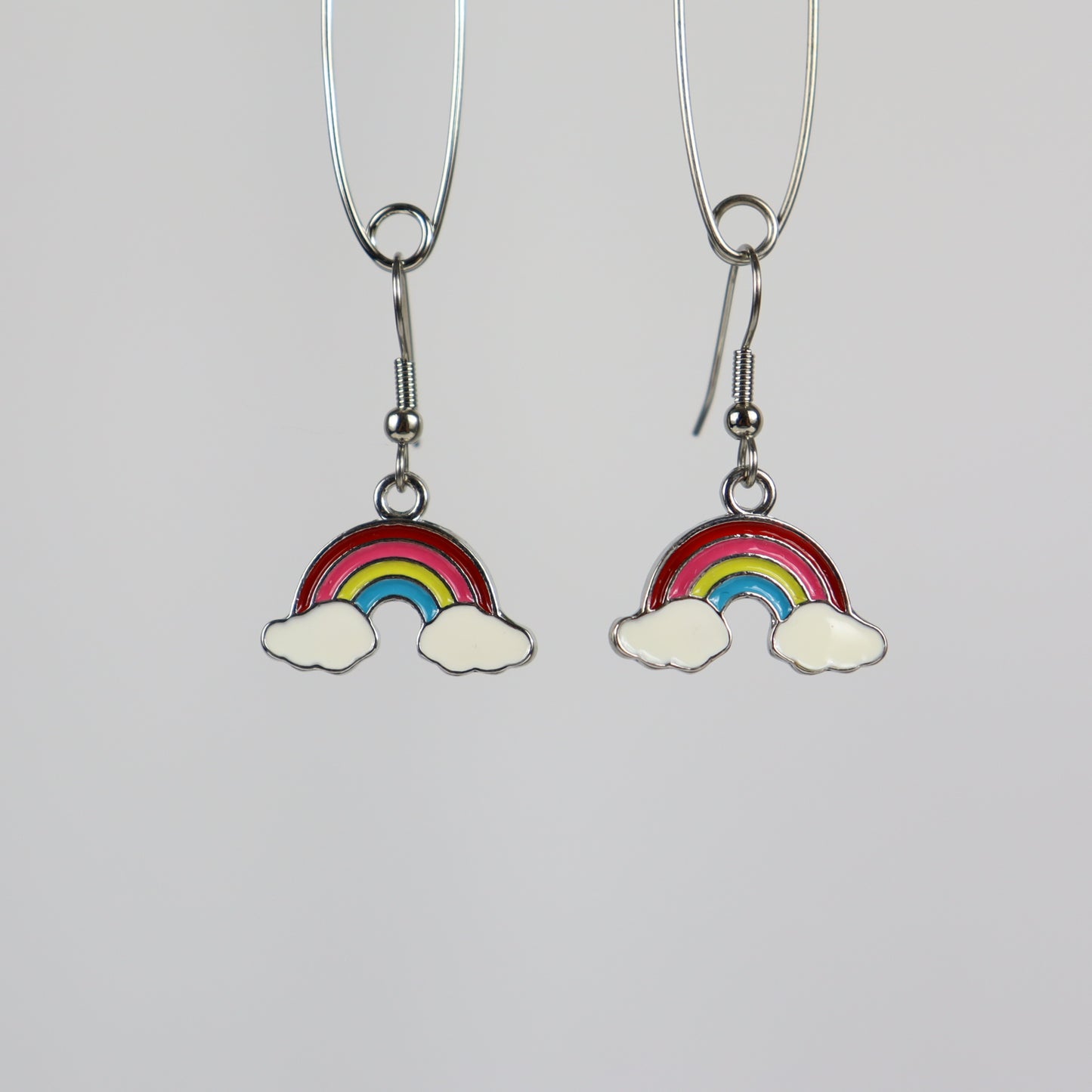 Rainbow & cloud - Red