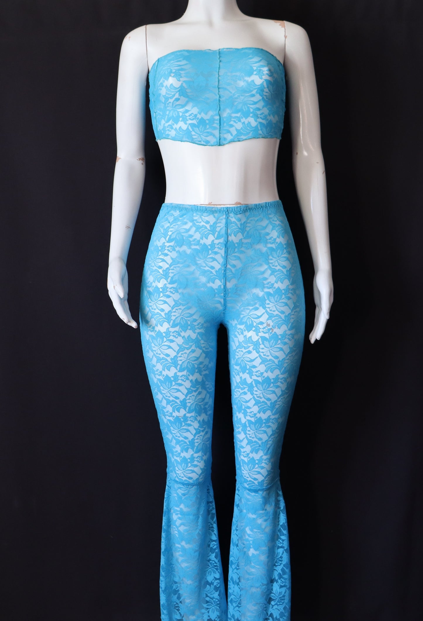 Bundle - Top & Fitted flared pants