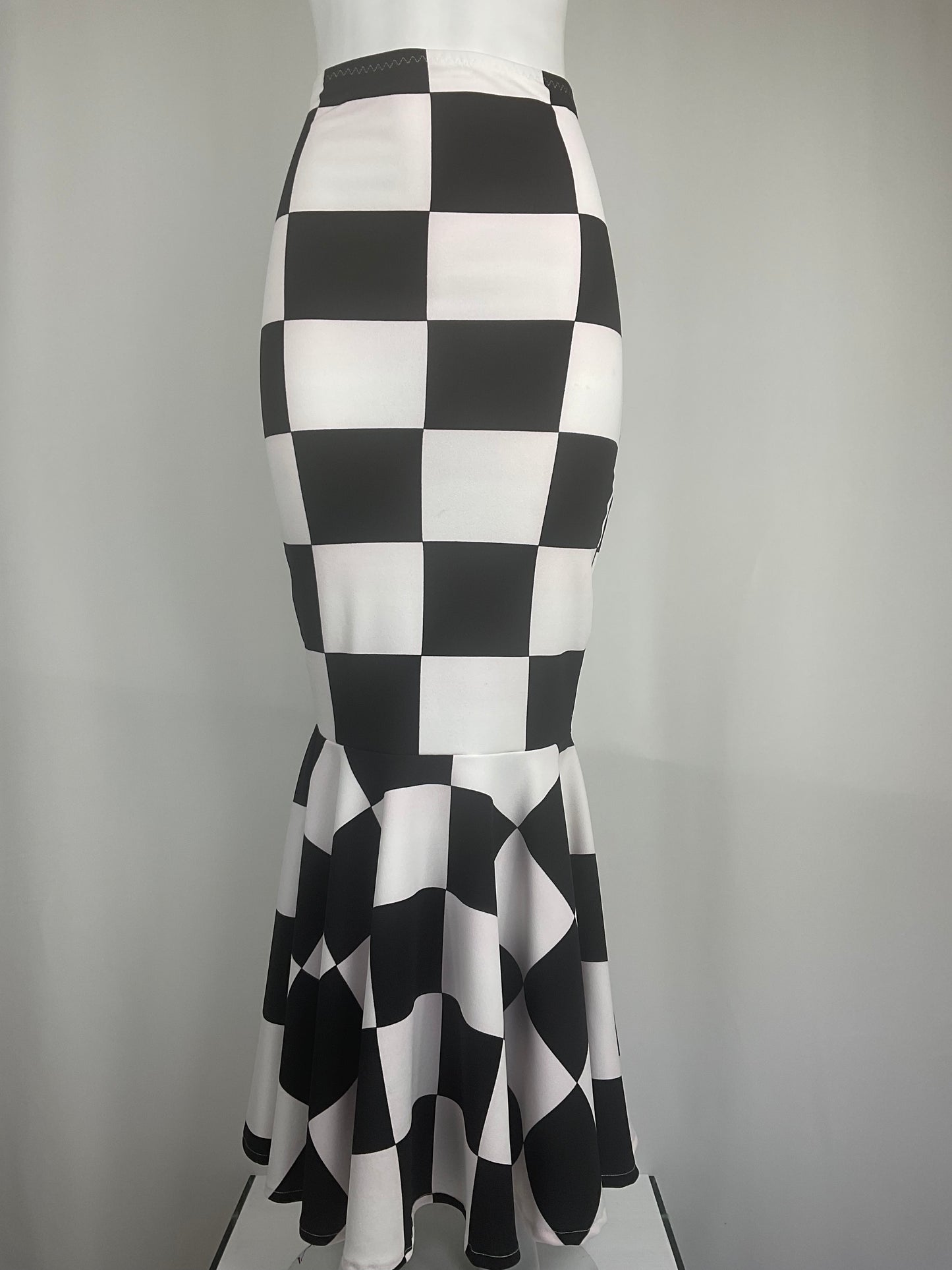 Checkered Skirt