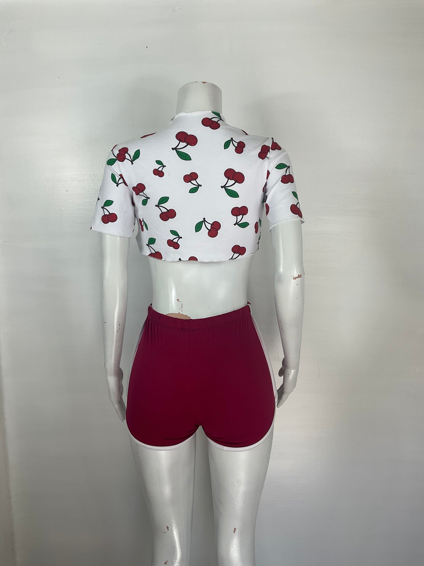 Bundle - Cherry top & Shorts