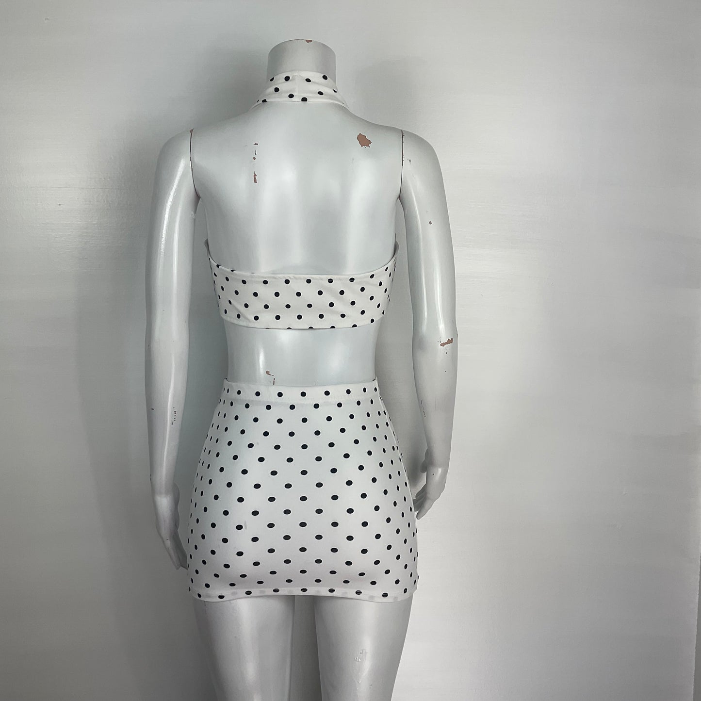 Bundle - Front Tie top & Fitted skirt
