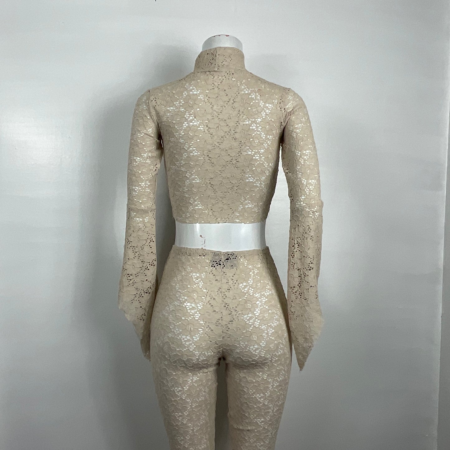 Bundle - Top & Fitted flared pants