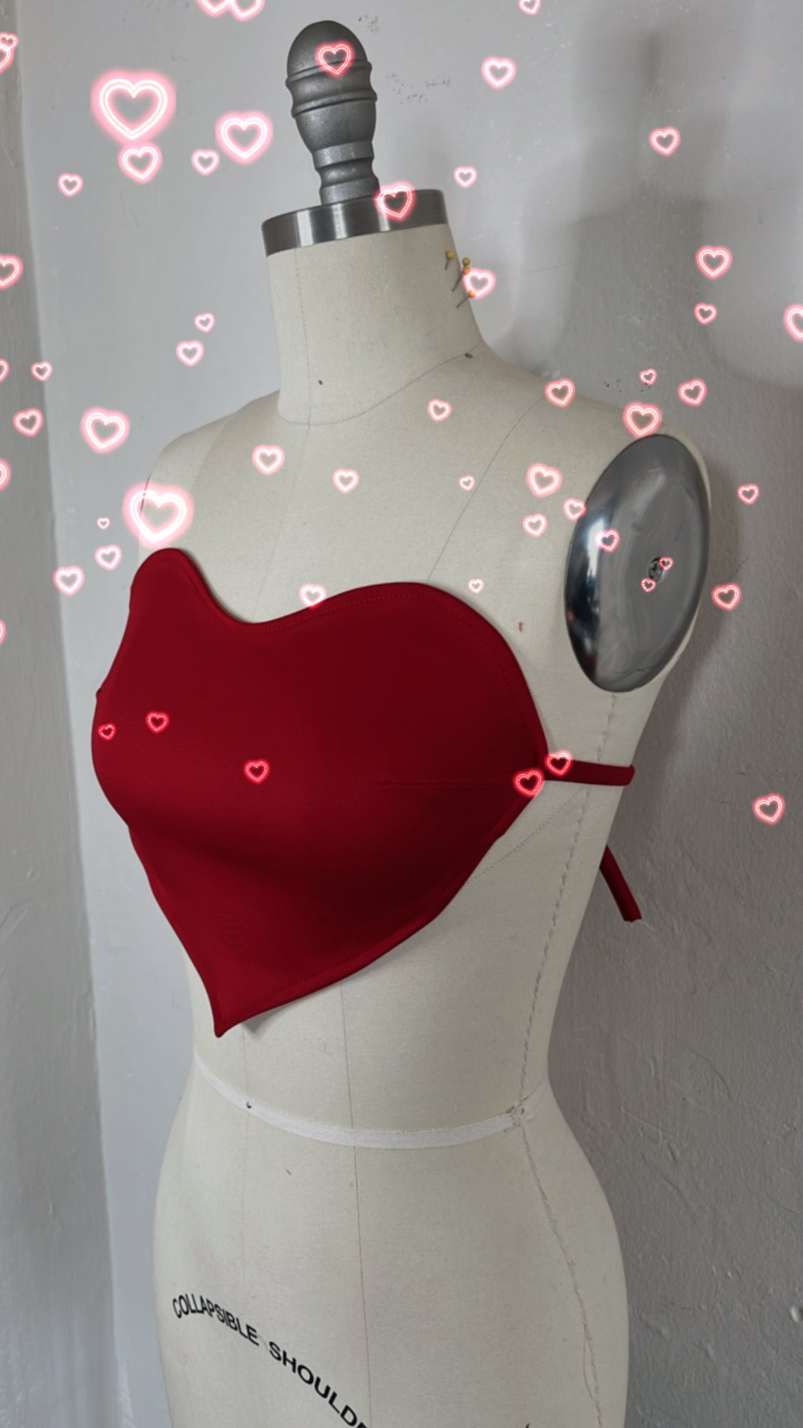 Heart shaped top – a-noma-ly