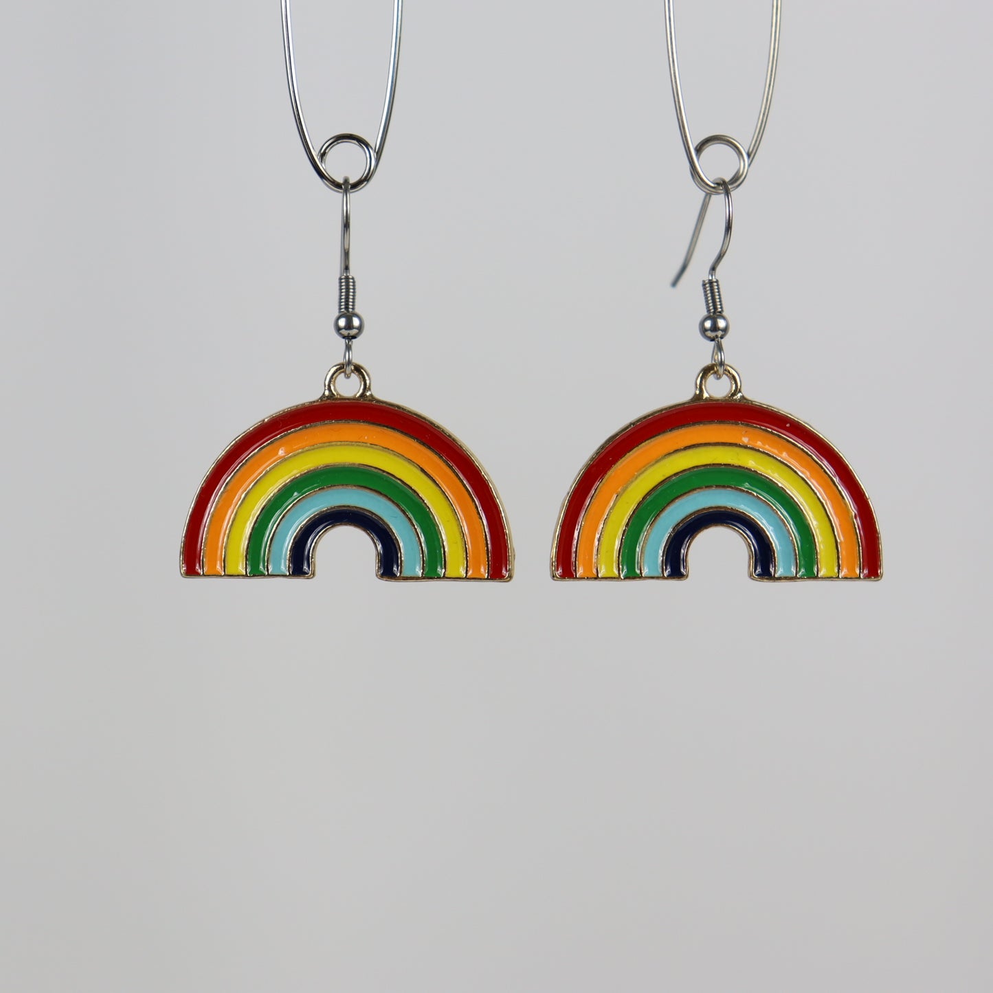 Pride earrings- Rainbow