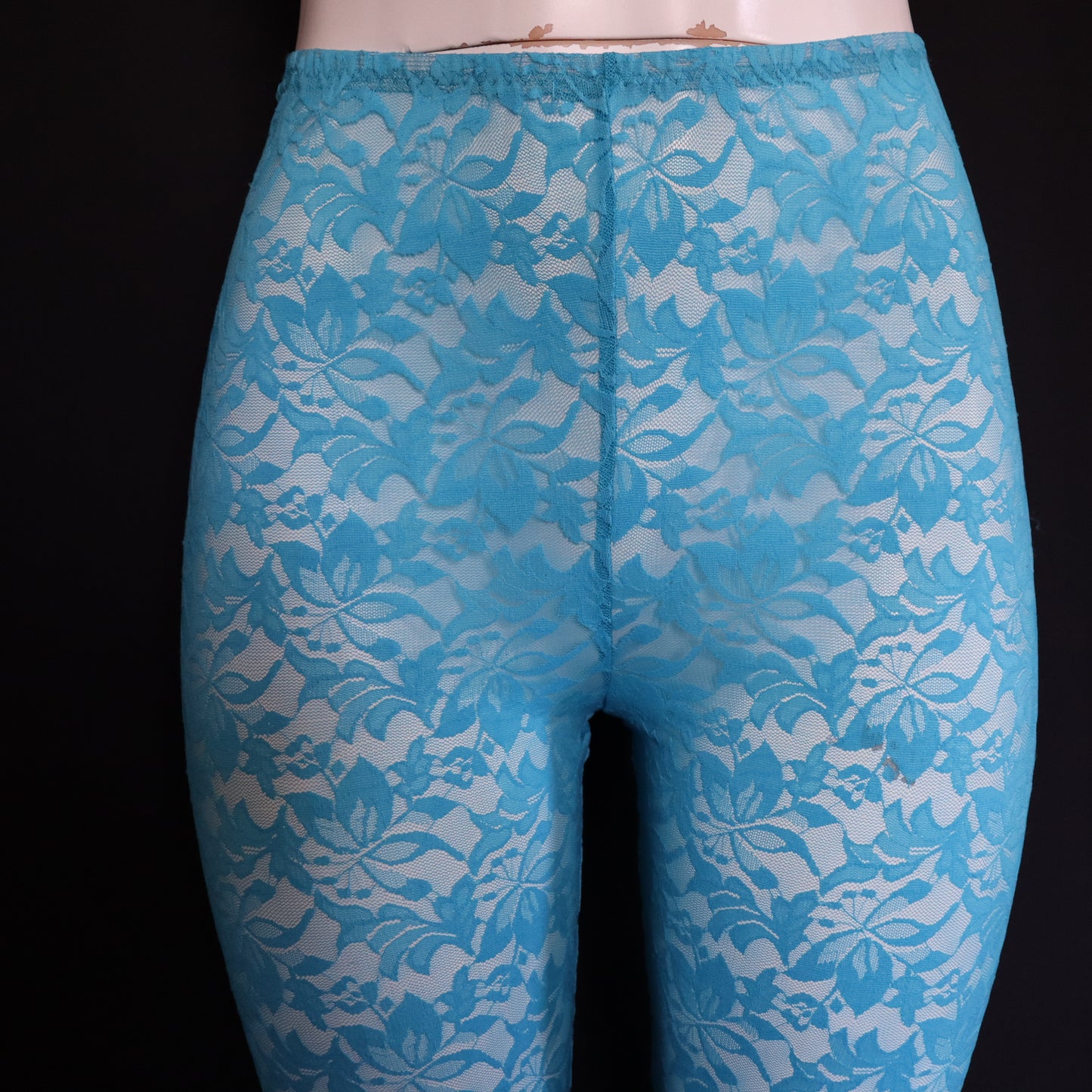 TEAL LACE BELL BOTTOMS