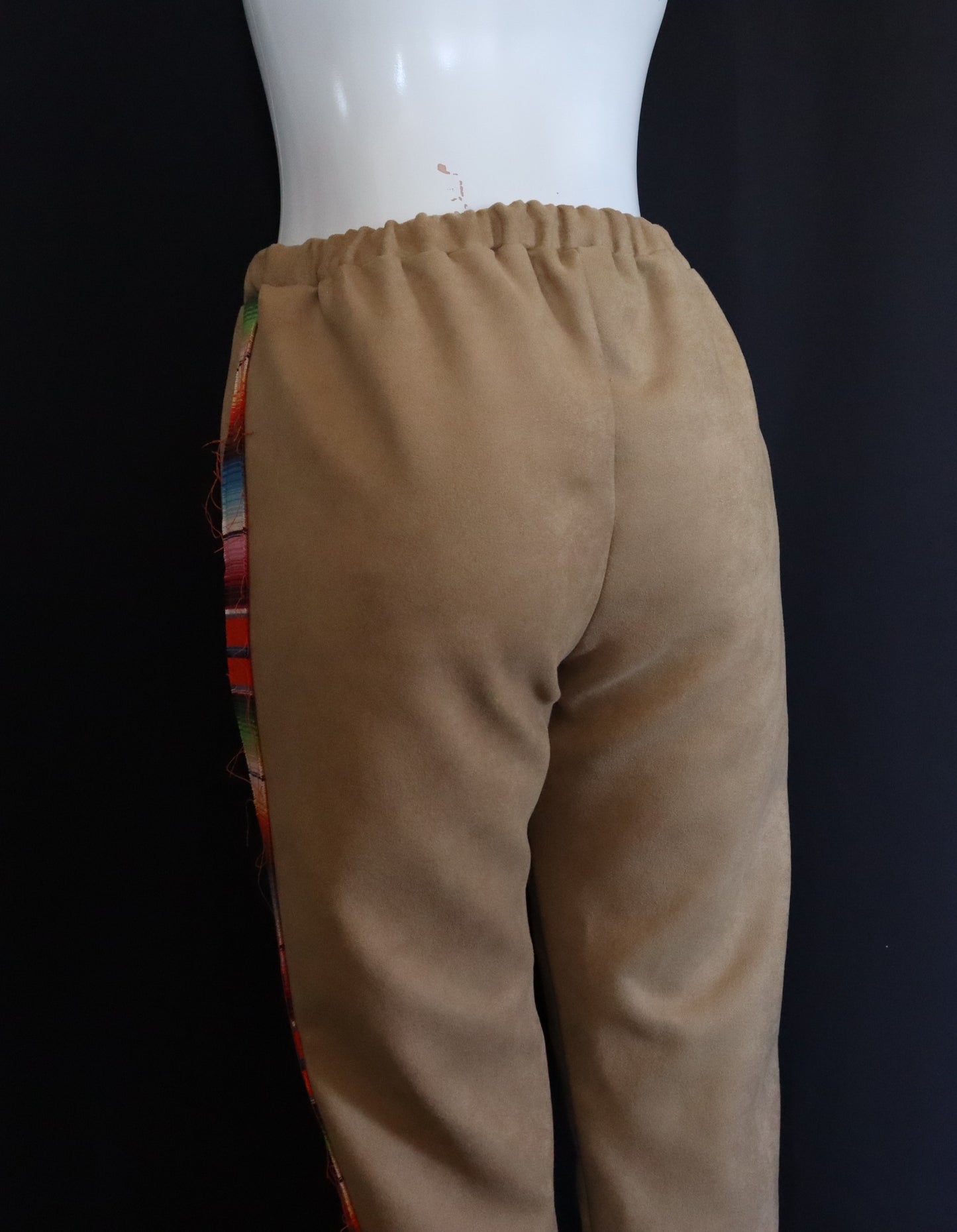 VEGAN SUEDE PANTS