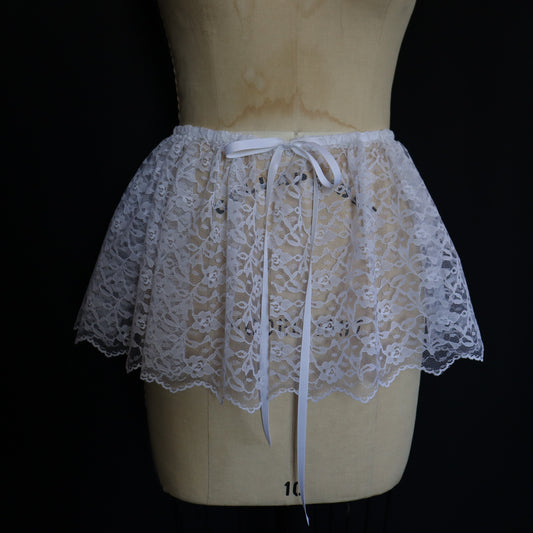 White Lace Skirt