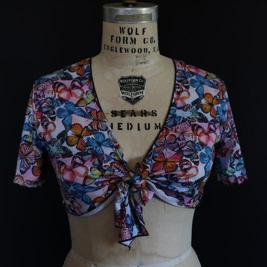 Butterfly  Front Tie Top