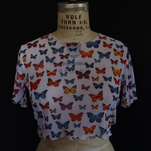 Butterfly Mesh Tee