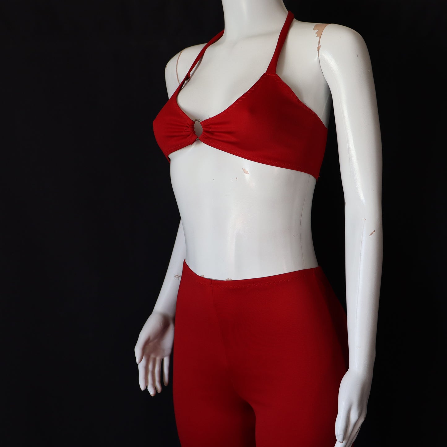 Bundle - Halter top &  Fitted flared pants